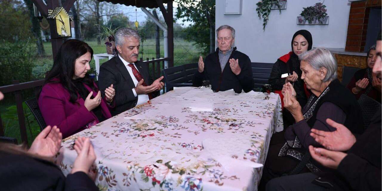 Vali Makas’tan 15 Temmuz şehidi Ufuk Baysan’ın ailesine ziyaret