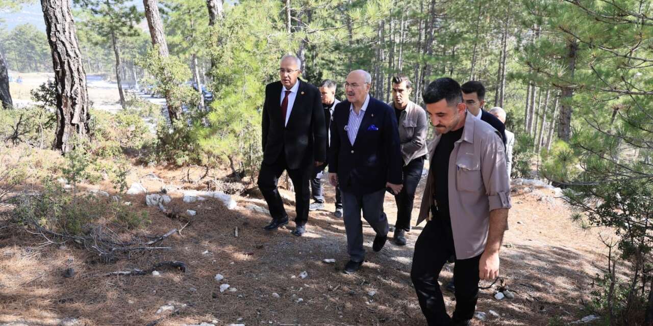 Vali Köşer, Çameli’nde devam eden projeleri yerinde inceledi