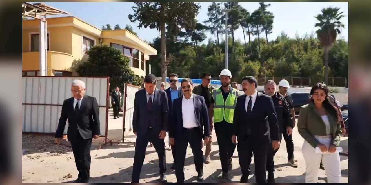 Yayladağı Kara Hudut Kapısı’nın modernizasyon çalışmaları sürüyor