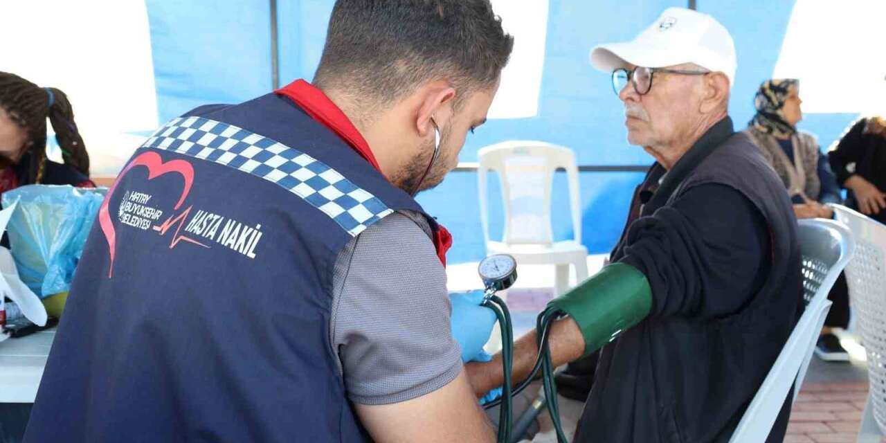 HBB’den Samandağ’da ücretsiz sağlık taraması