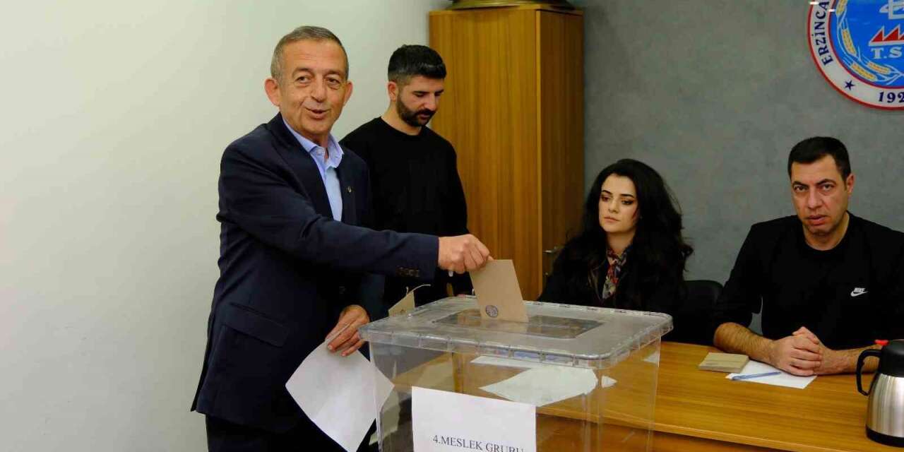 Erzincan TSO’da seçimin galibi Ahmet Tanoğlu