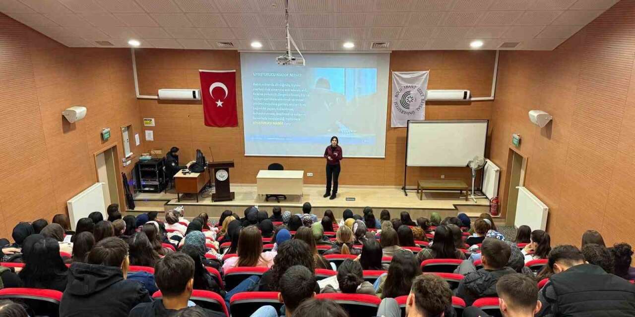 Bolu’da öğrencilere madde bağımlılığıyla mücadele eğitimi