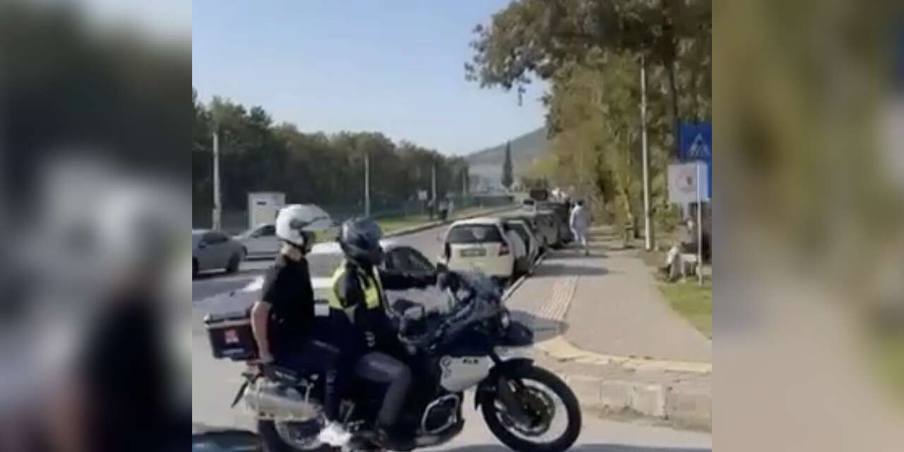 KPSS adaylarının yardımına polis yetişti