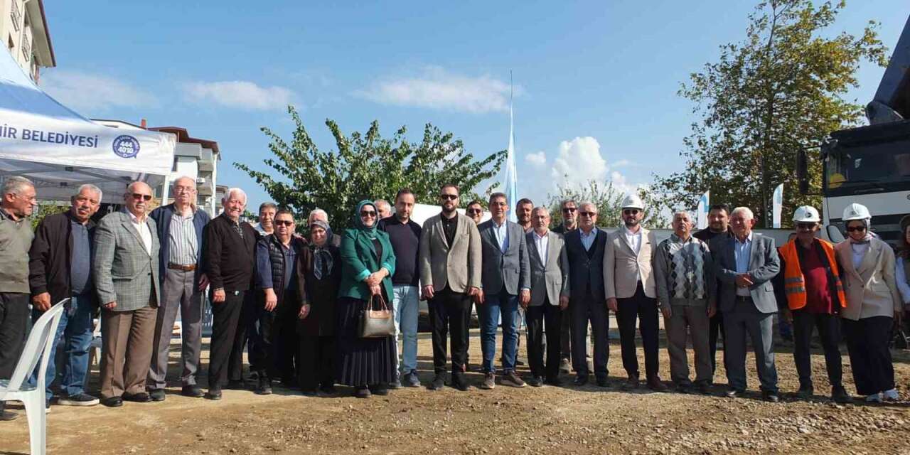 Burhaniye’de yeni cami temeli atıldı