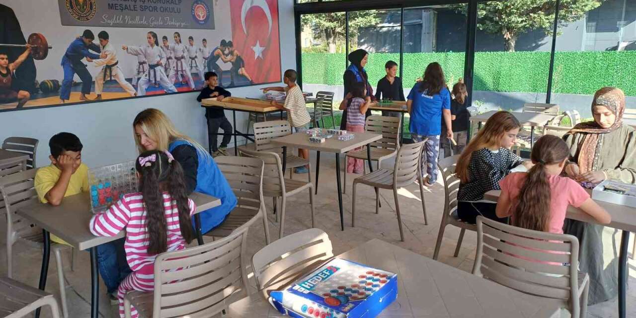 Düzce’de çocuklar akıl ve zeka oyunlarıyla buluştu