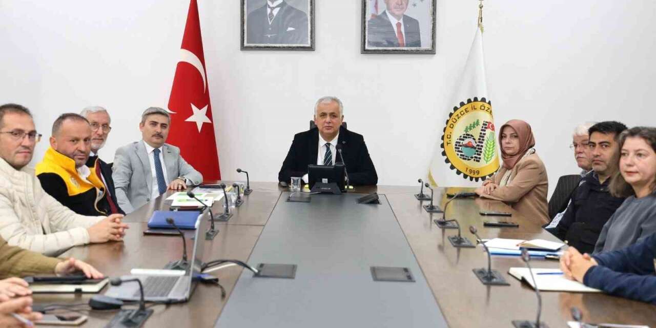 Düzce’de eğitim yatırımları masaya yatırıldı
