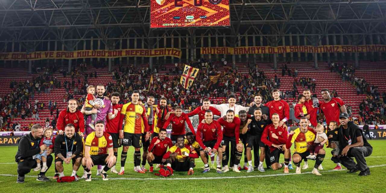 Göztepe’nin çıkışı sürüyor