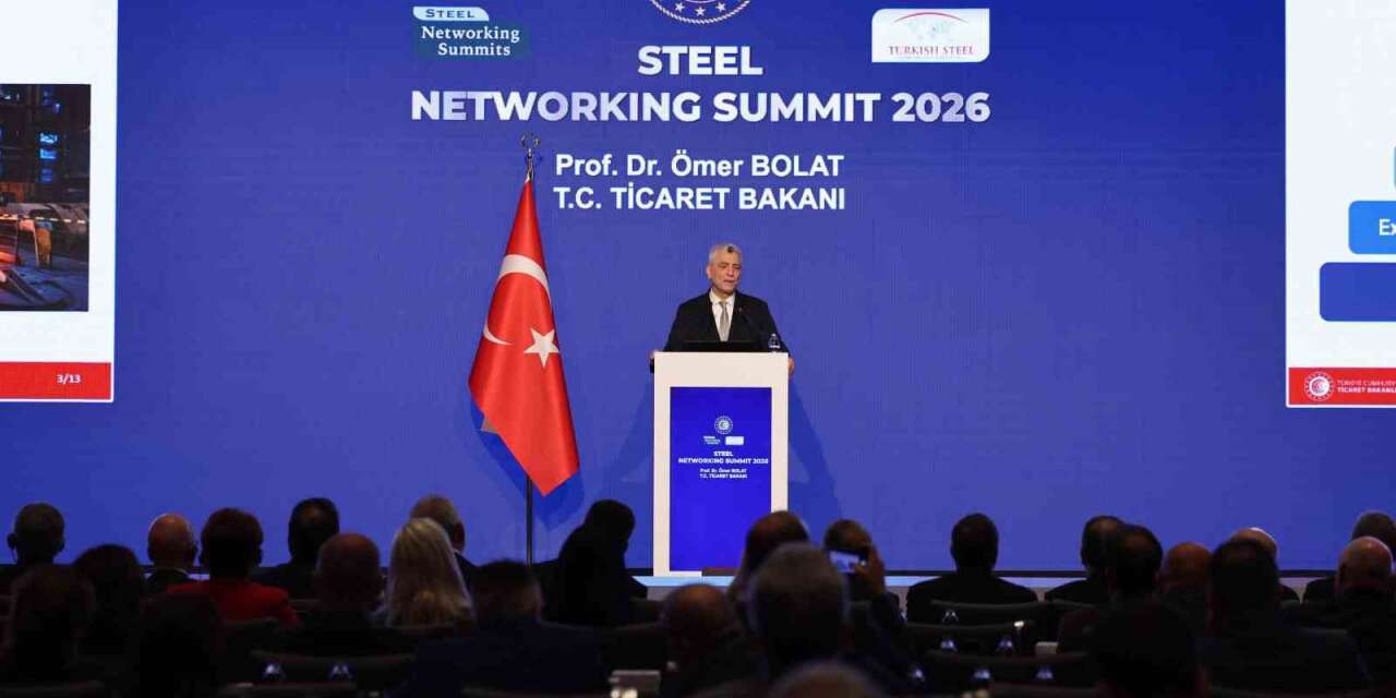 Bakan Bolat: "Türkiye 38,1 milyon tonluk çelik üretimiyle Avrupa’da 1’inci"