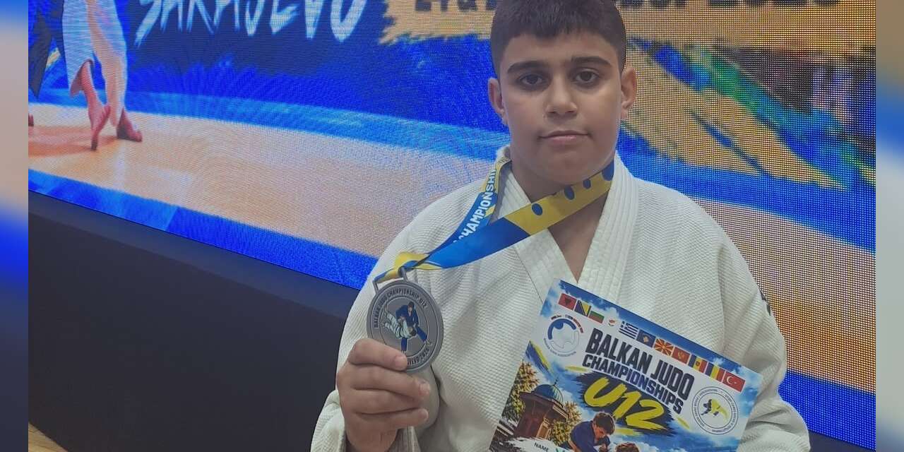 Yiğit Akbulut’tan judoda Balkan ikinciliği