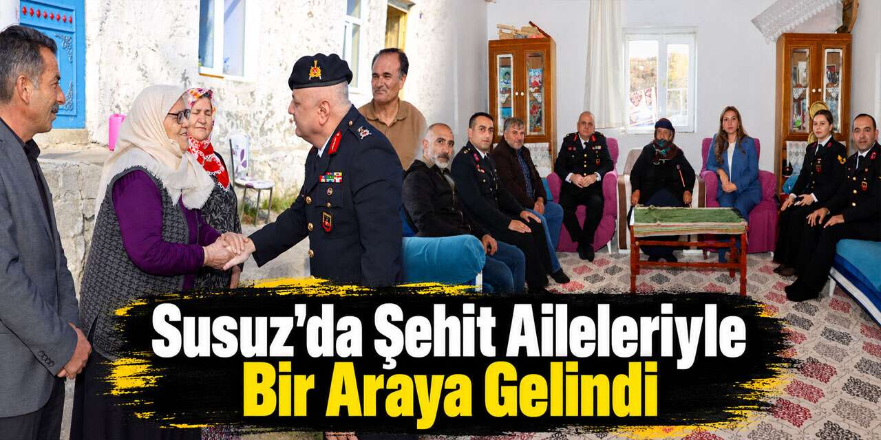 Susuz’da Şehit Aileleriyle Bir Araya Gelindi