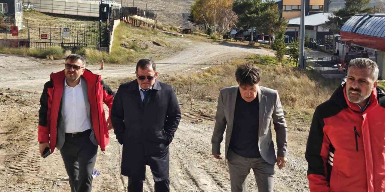 Ali İhsan Kabakcı, Erciyes Dağ Kızağı tesisini inceledi