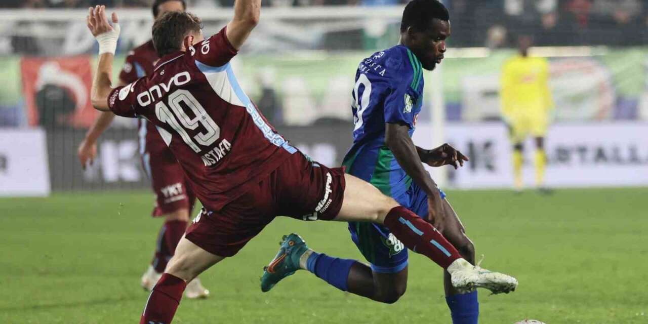 Trendyol Süper Lig: Çaykur Rizespor: 3 - Trabzonspor: 4 (Maç sonucu)