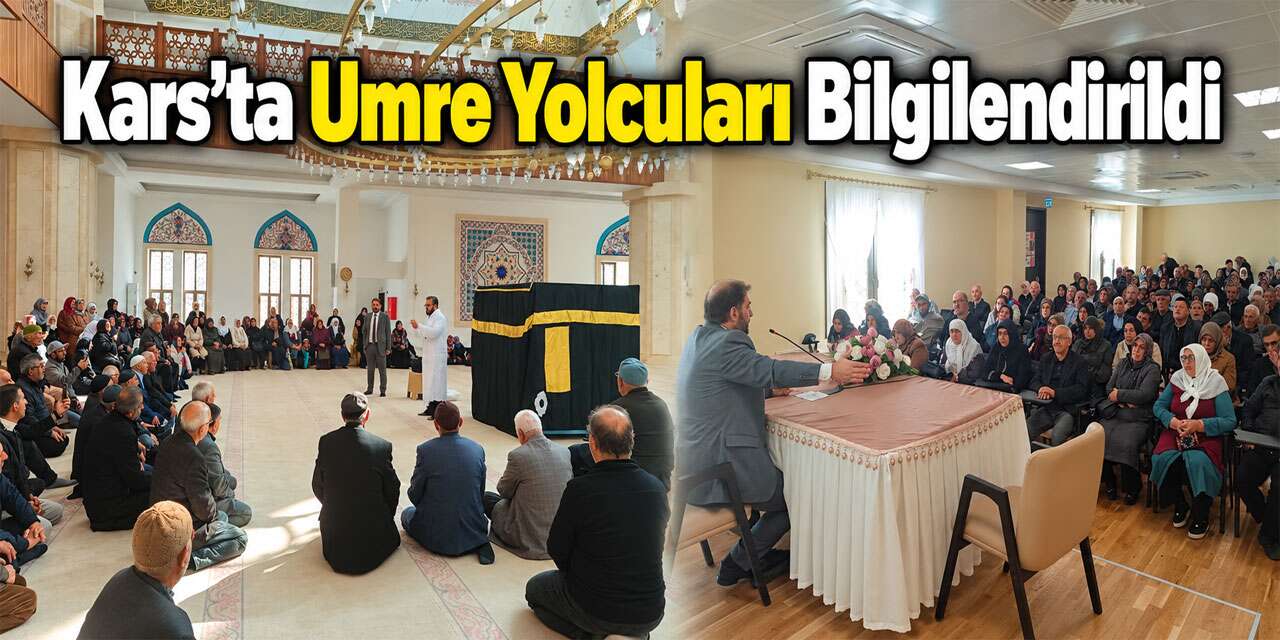 Kars’ta Umre Yolcularına Hazırlık Semineri