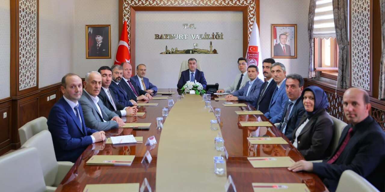 Bayburt’ta istihdamı artıracak çalışmalar toplantıda görüşüldü