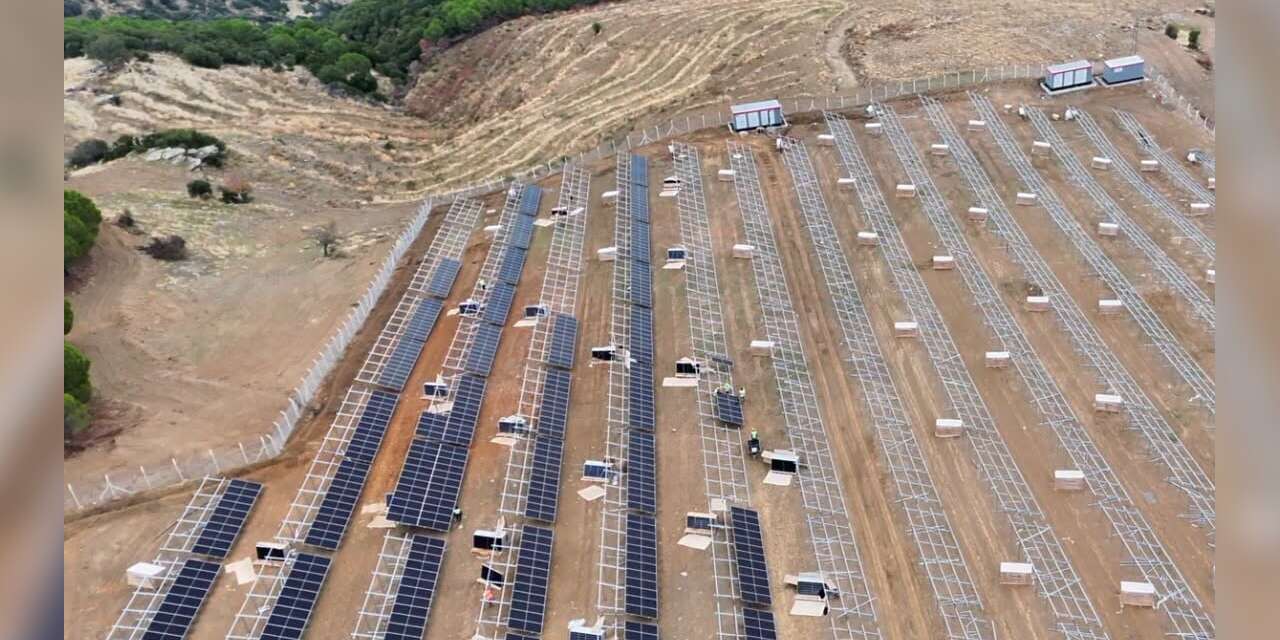 Bozdoğan’da GES projesi yüzde 75 seviyesine ulaştı