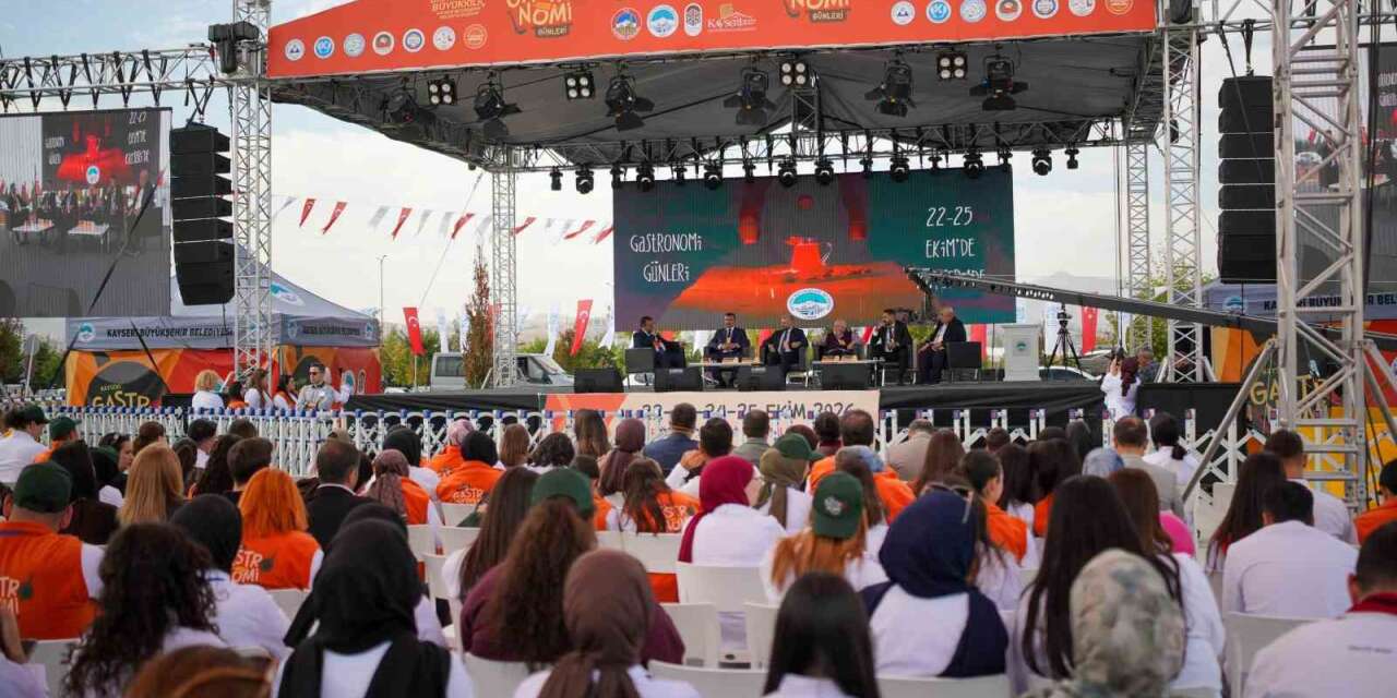Dördüncü Kayseri Gastronomi günleri, lezzeti ve kültürel mirasıyla ses getirdi