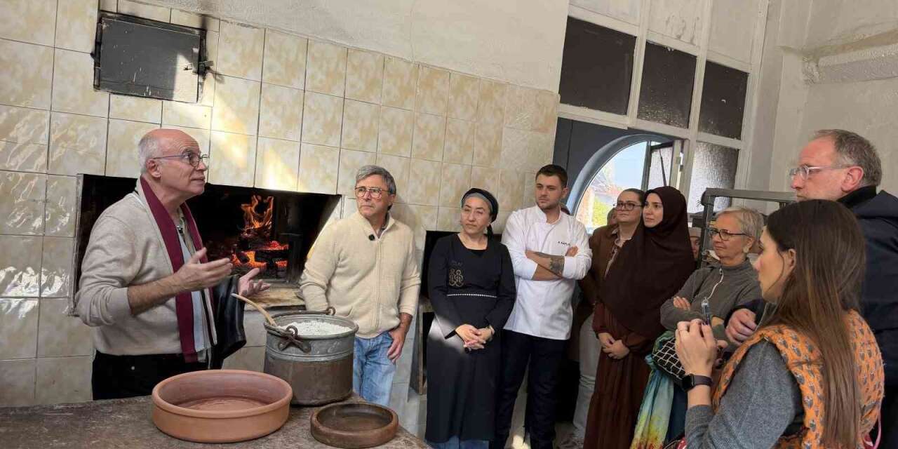 Belçikalı şefler Çorum’da hititlerin ekmek kültürünü araştırıyor