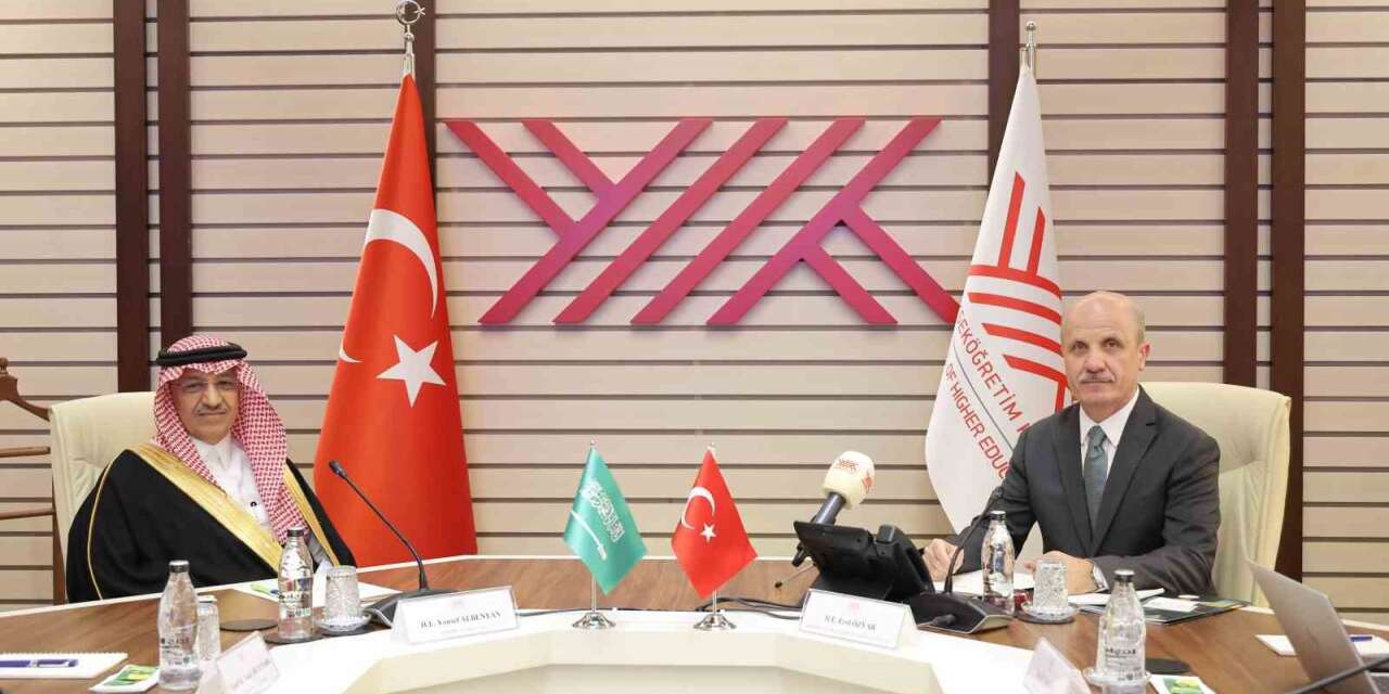 Türkiye ile Suudi Arabistan arasında yükseköğretimde stratejik ortaklık hamlesi