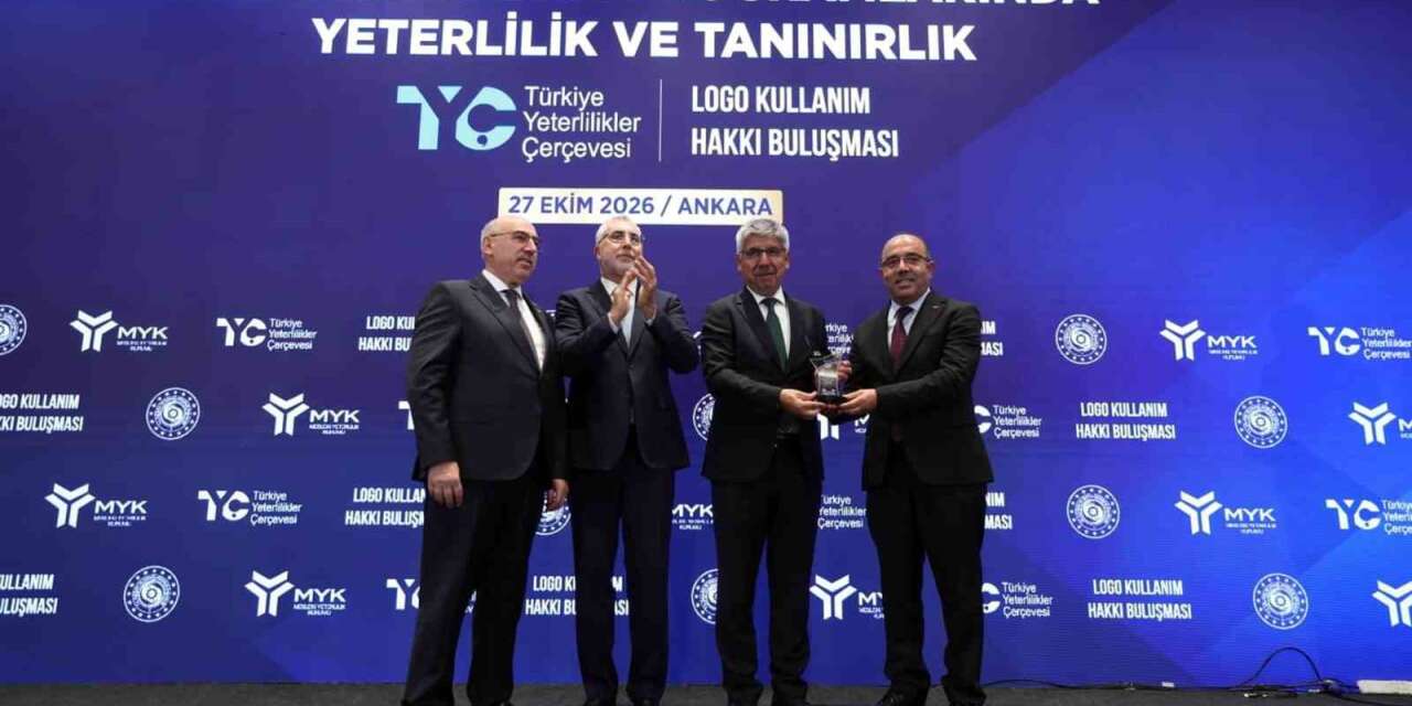 MSKÜ’nün TYÇ başarısı ödülle taçlandı