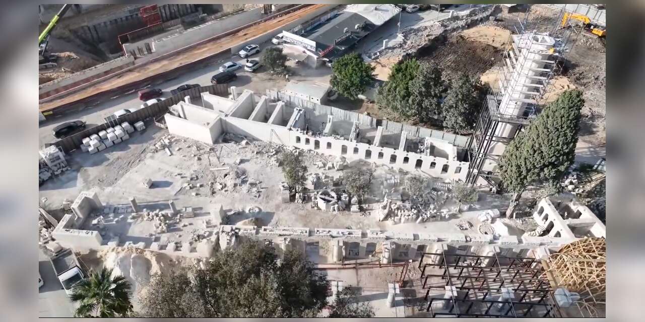 Depremin yıktığı Antakya Ulu Camii’de restorasyon çalışmaları sürüyor