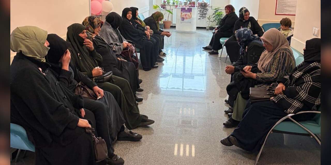 Ozansu ve Soğukgöze köylerinden kadınlar kanser taramasından geçirildi