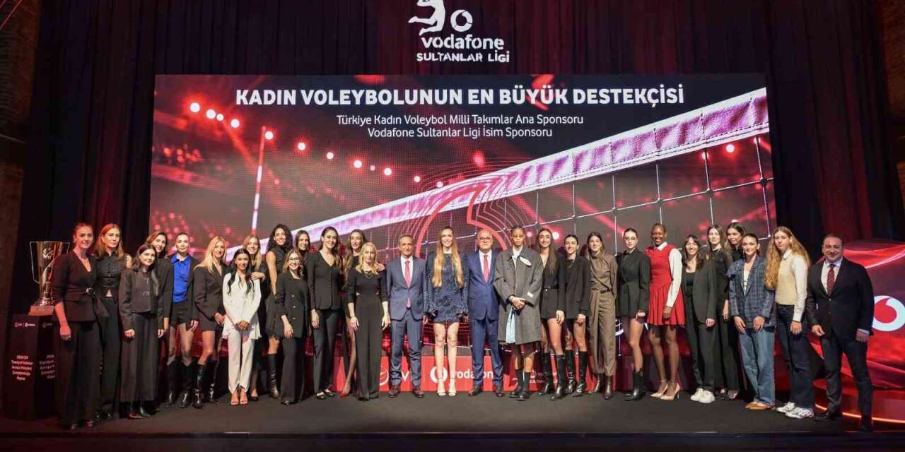 Vodafone, Türk kadın voleyboluna desteğini 3 yıl daha sürdürecek