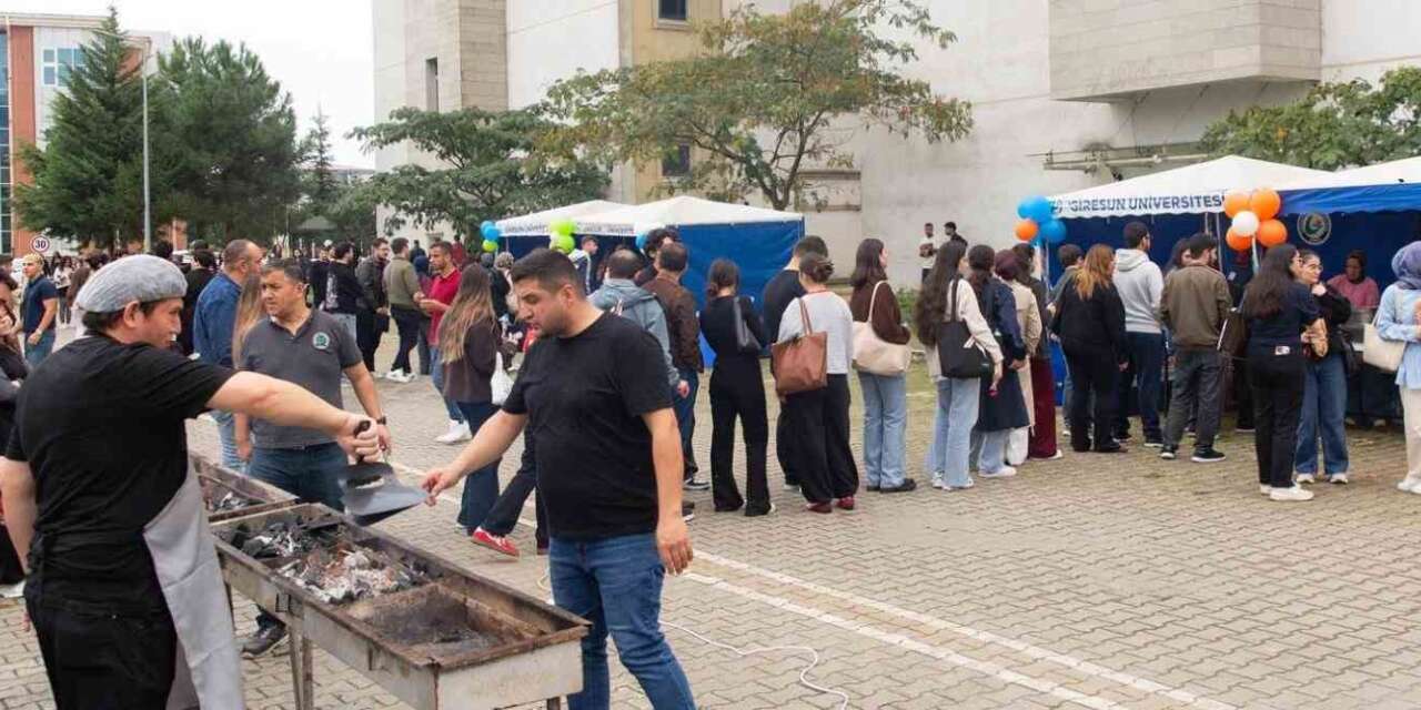 Giresun Üniversitesinde 1 ton 200 kilogram balık tüketildi