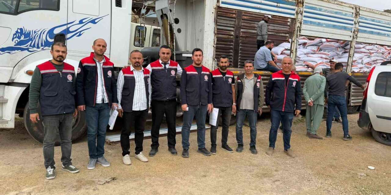 Mazıdağı’nda 167 çiftçiye 40 ton mercimek tohumu desteği