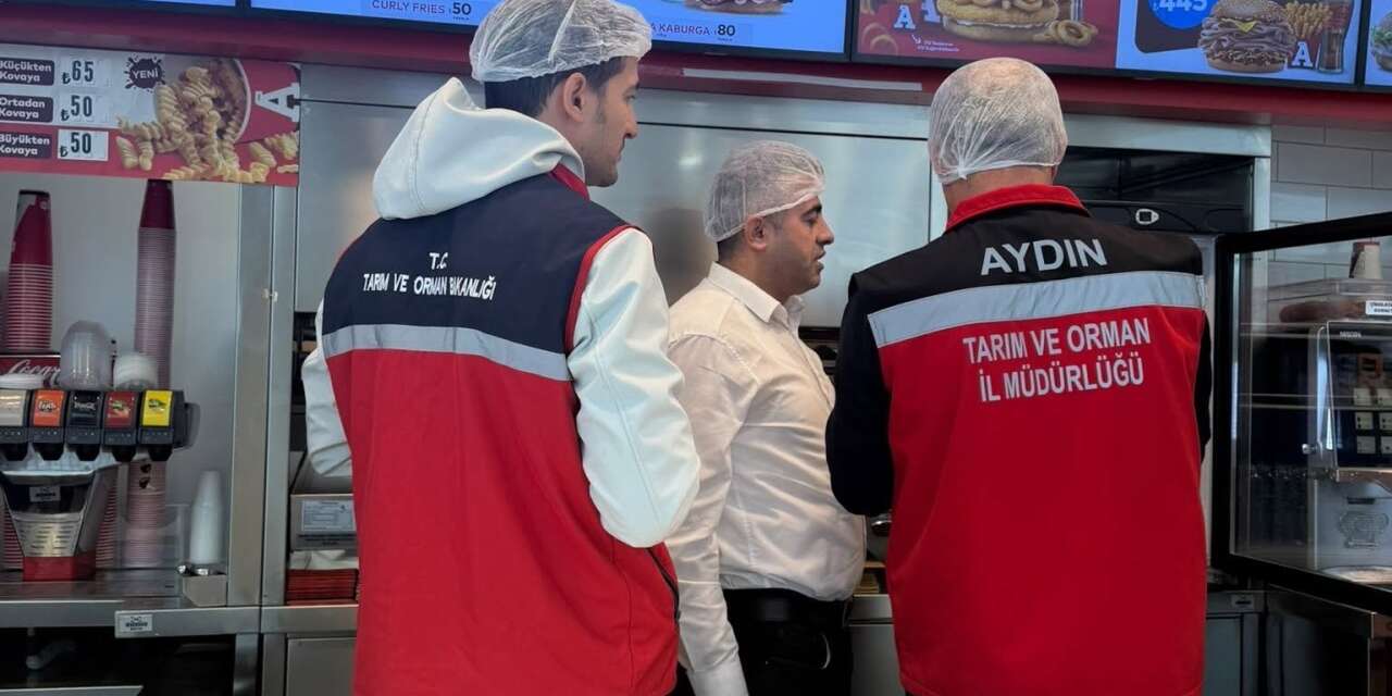 Aydın’da menülerdeki kalori bilgileri de denetlendi