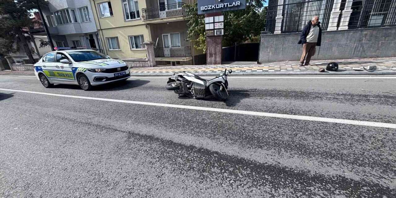 Tavşanlı’da trafik kazası, 2 yaralı