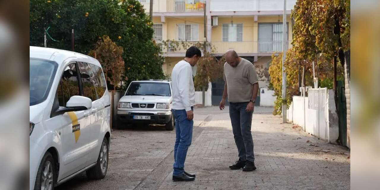 Germencik’te sokaklar yenileniyor
