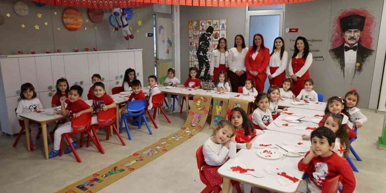 Muğla’da Cumhuriyet, çocukların hayalleriyle renklendi