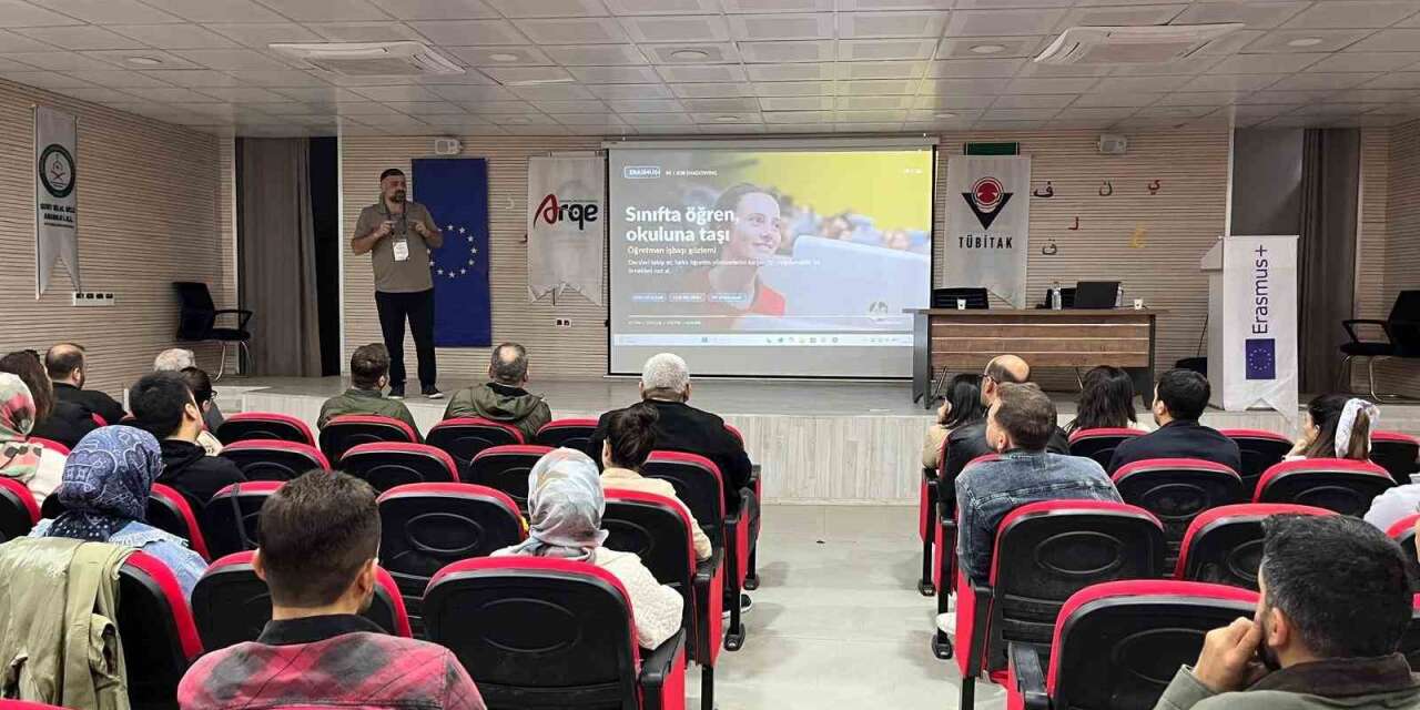 Dicle’de öğretmenlere teknoloji içeren projeleri hazırlama eğitim verildi