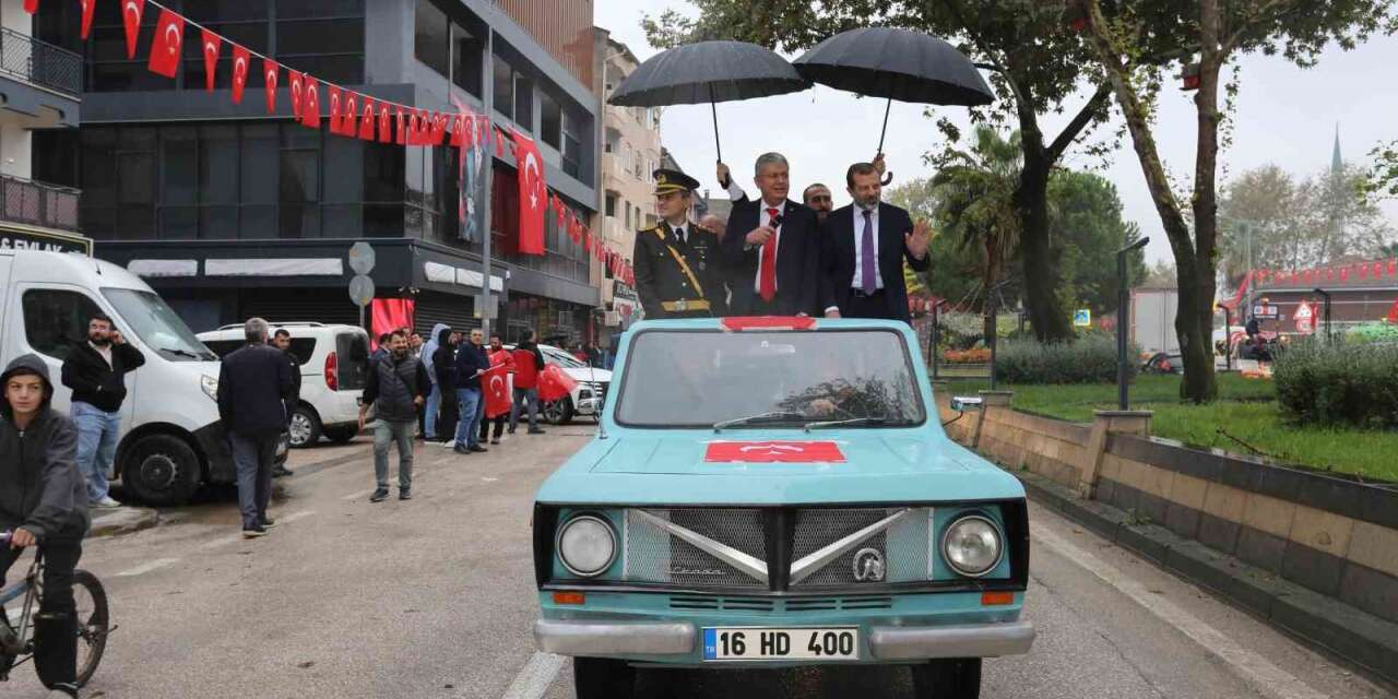 Cumhuriyetin en güzel korteji Gürsu’da
