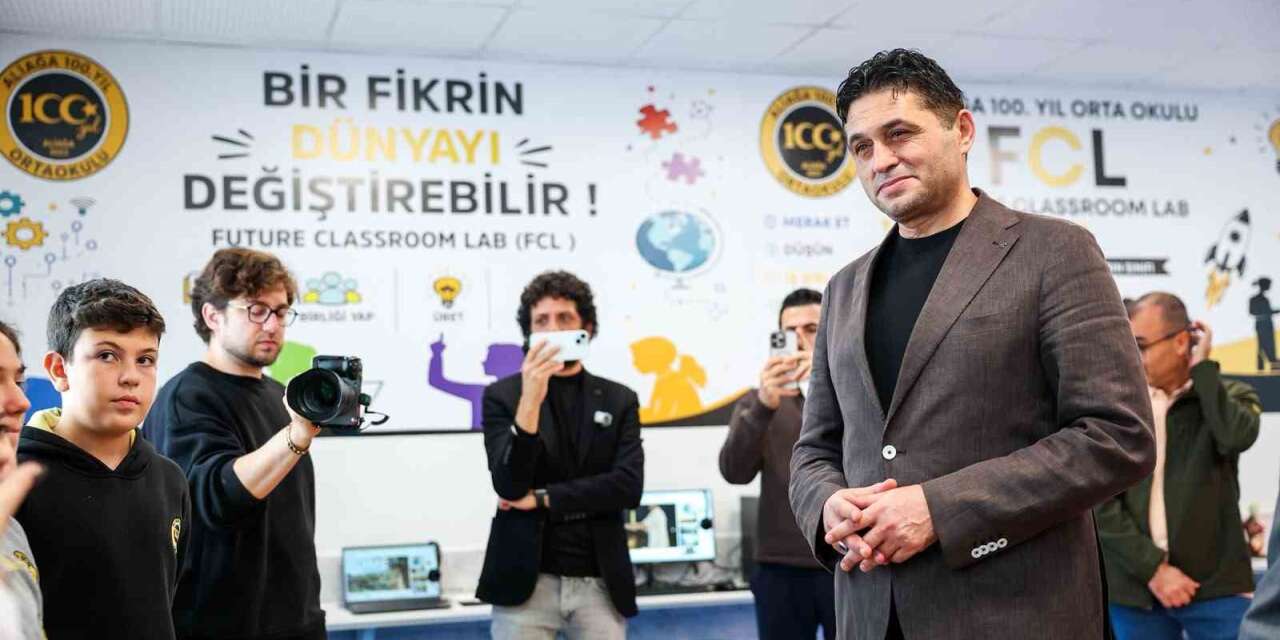 Aliağalı çocuklara ’Geleceğin sınıfı’