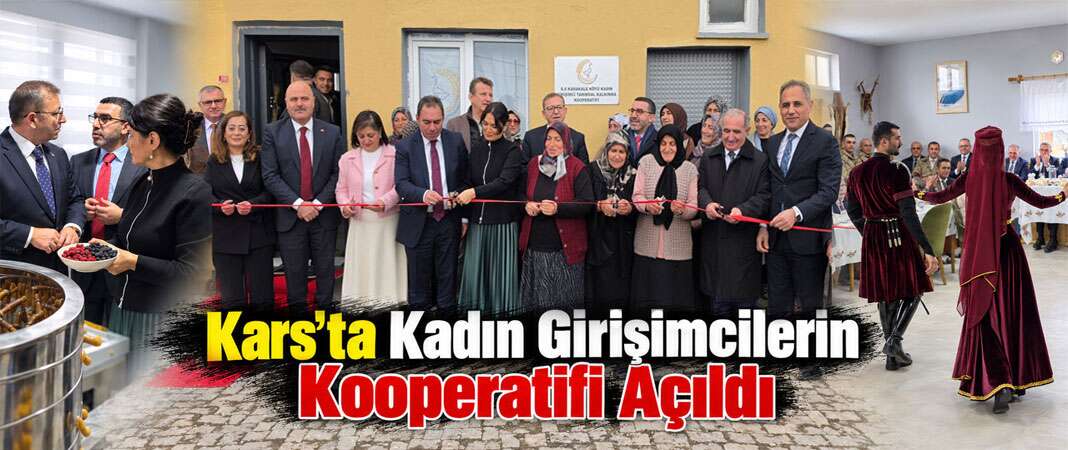 Karakale Köyü’nde Kadın Girişimci Kooperatifi Açıldı