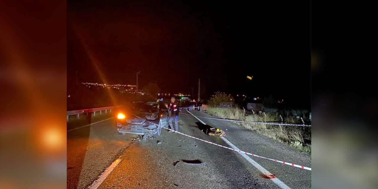 Elazığ’da otomobilin çarptığı yaya, hayatını kaybetti