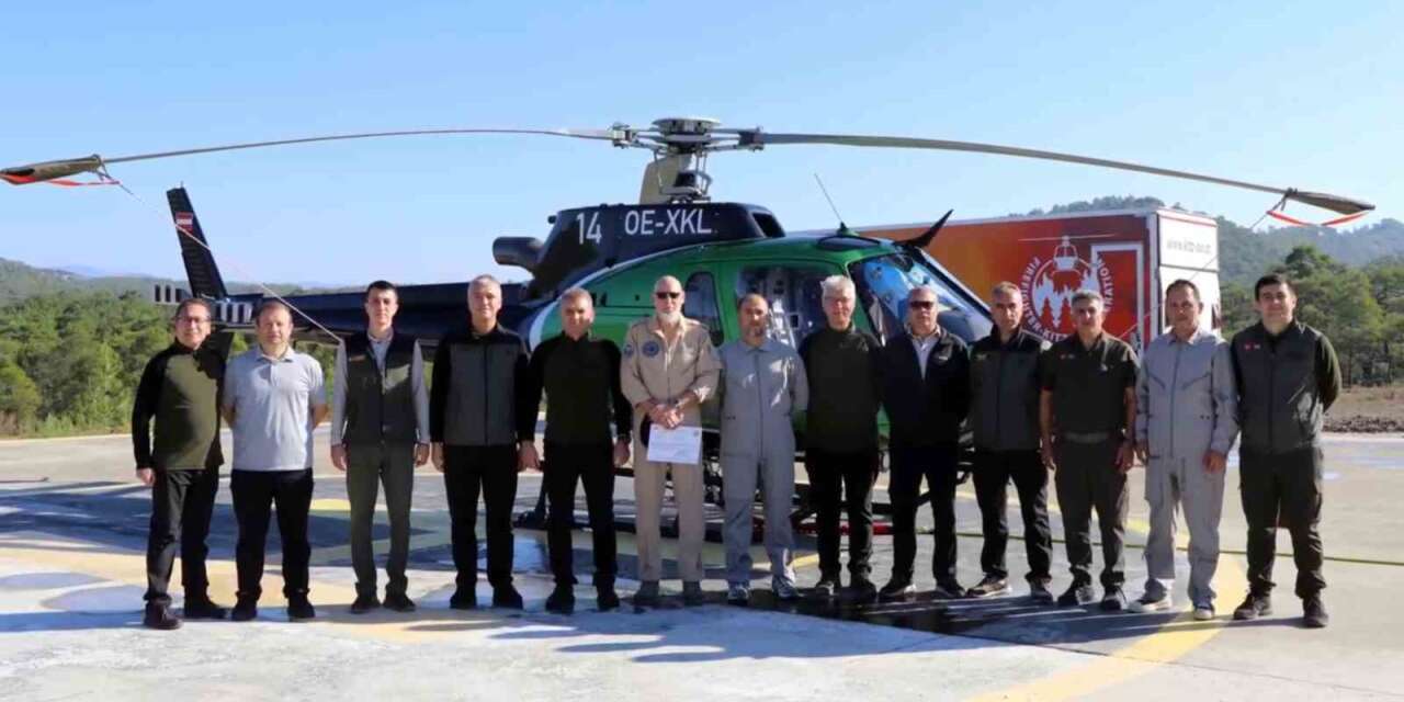 Muğla’da görevli orman yangınları hava araçlarının görevleri sona erdi