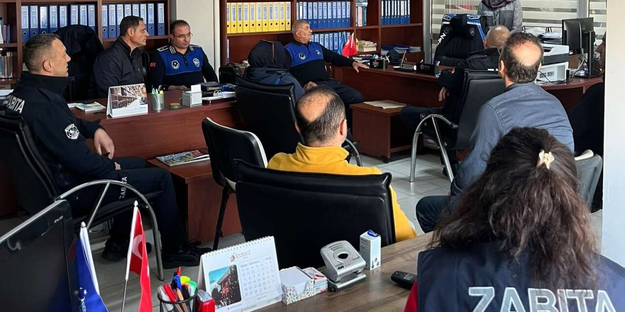 Akçakoca’da zabıta personeline sağlıklı yaşam eğitimi