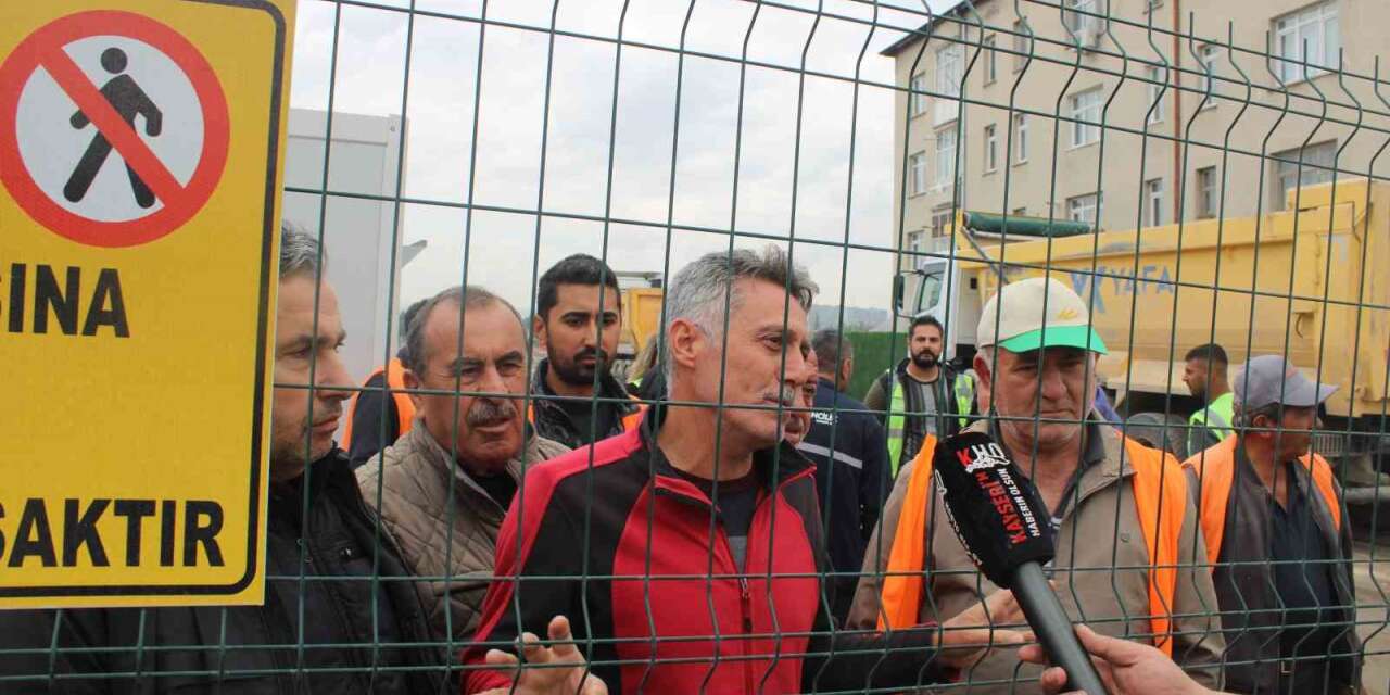 YAFA Grup maaş ödemedi, işçiler eylem yaptı