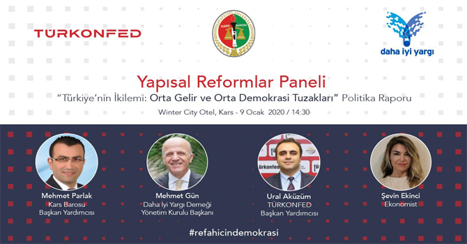 Kars’ta Yapısal Reformlar paneli