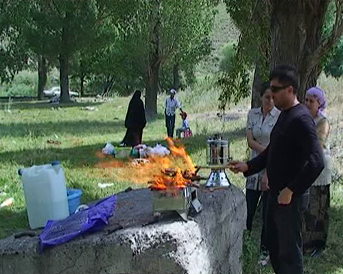 Kars'ta Ramazan Öncesi Mangal Keyfi