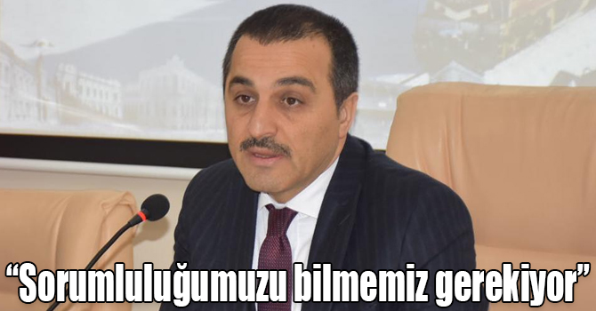 Kars Valisi Türker Öksüz: “Her birimizin Kars için bir şeyler yapması gerek”