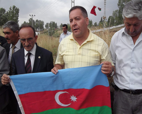 Azerbaycan UDM Heyeti Kars'ta