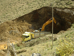 Paslı Geçidinde Heyelan Korkusu