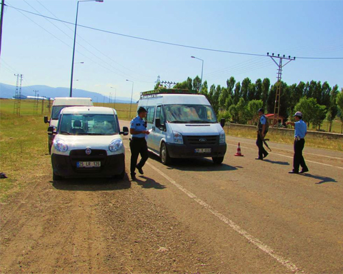 Kars'ta Trafik Uygulaması