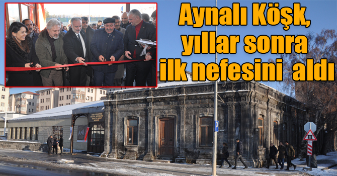 Aynalı Köşk, yıllar sonra ilk nefesini ‘ANİ Taşın Şiiri” sergisi ile alıyor