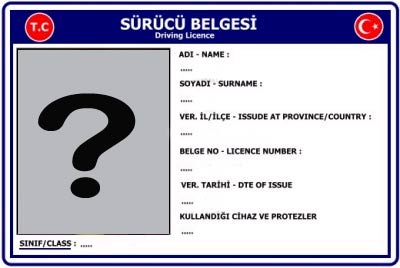Sahte sürücü belgesi ele geçirildi