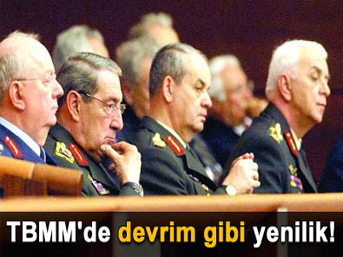 TBMM’de 'devrim gibi' yenilik