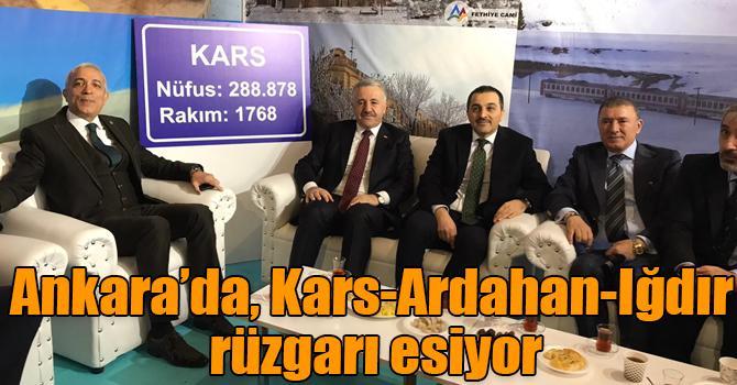 Ankara’da, Kars-Ardahan-Iğdır rüzgarı esiyor